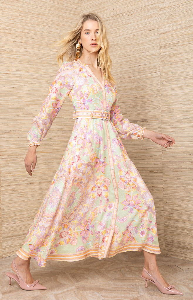 Miranda Linen Dress Maxi Dress