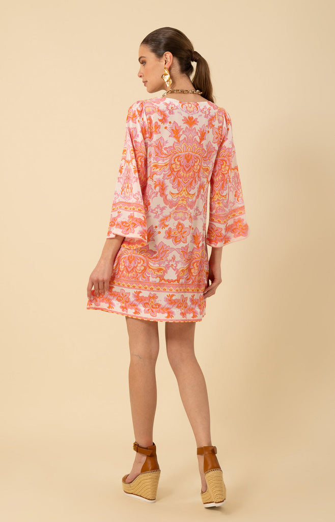 Flora Silk Dress