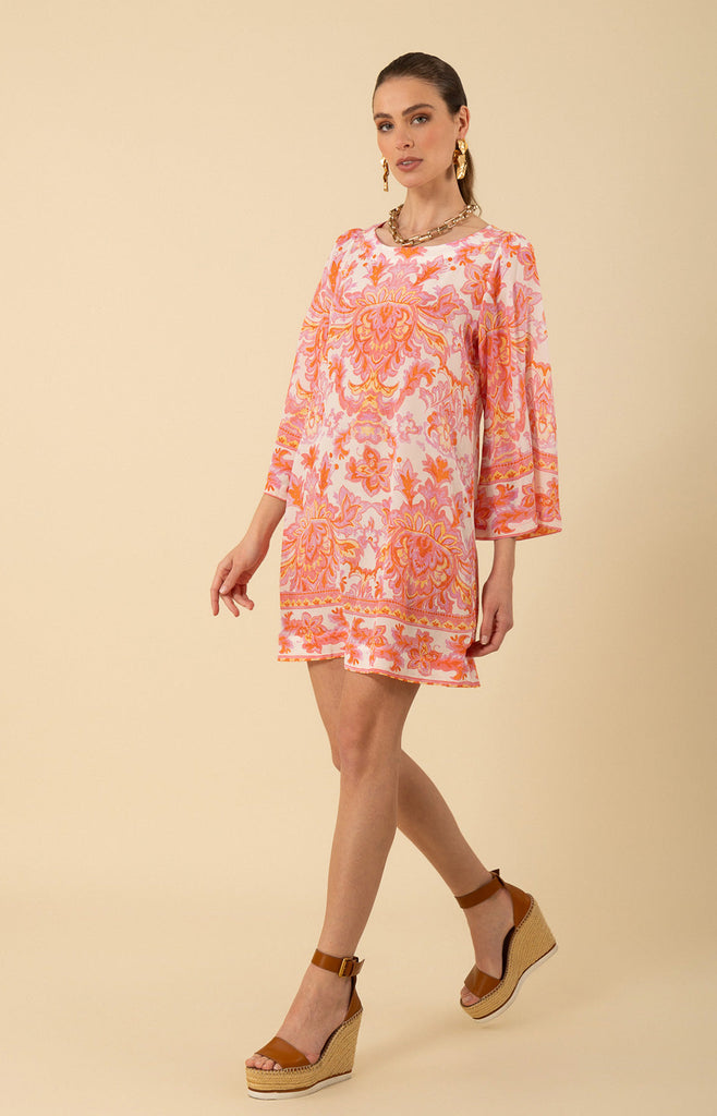 Flora Silk Dress