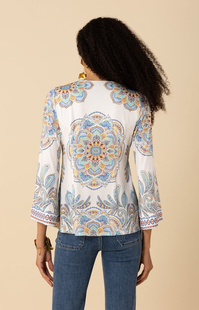 Kimber Jersey Beaded Top