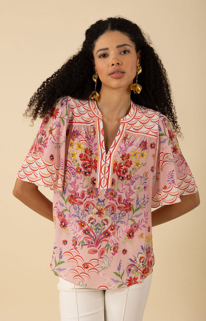 Noah Silk Top