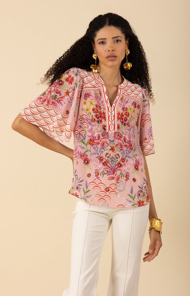 Noah Silk Top