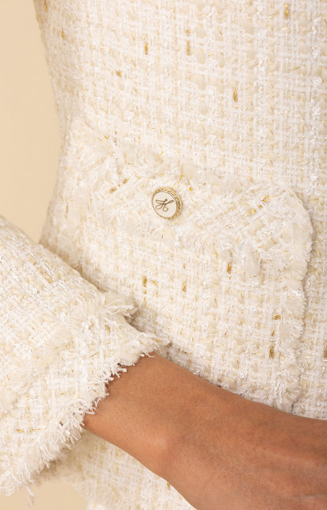 Zaylee Boucle Tweed Jacket