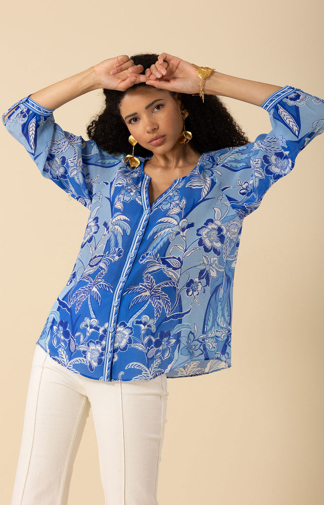 Freyja Silk Top