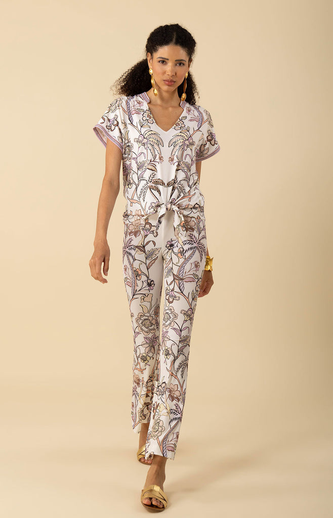 Kenna Jersey Flared Pant