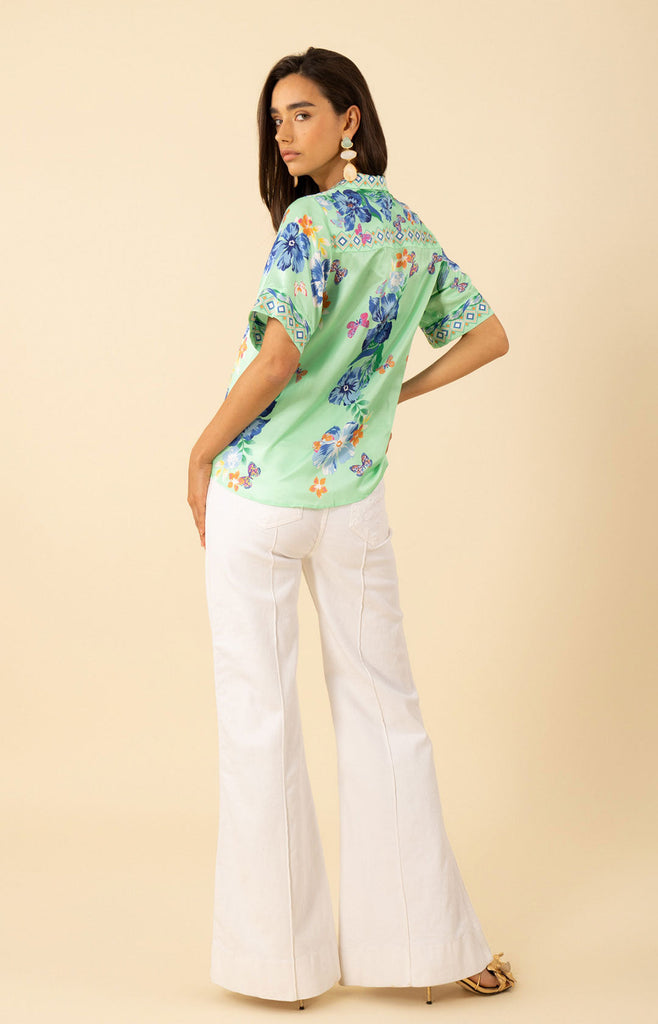 Coraline Charmeuse Top