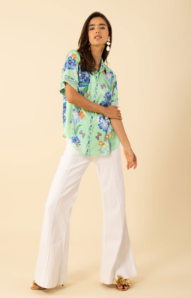 Coraline Charmeuse Top