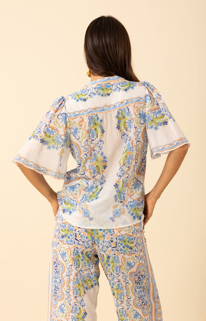 Estrella Voile Cotton Top