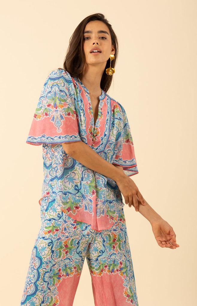 Estrella Voile Cotton Top