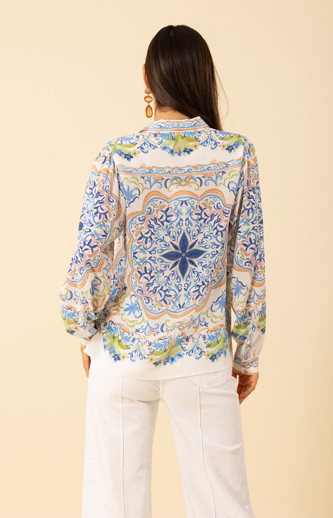 Kinslee Silk Top