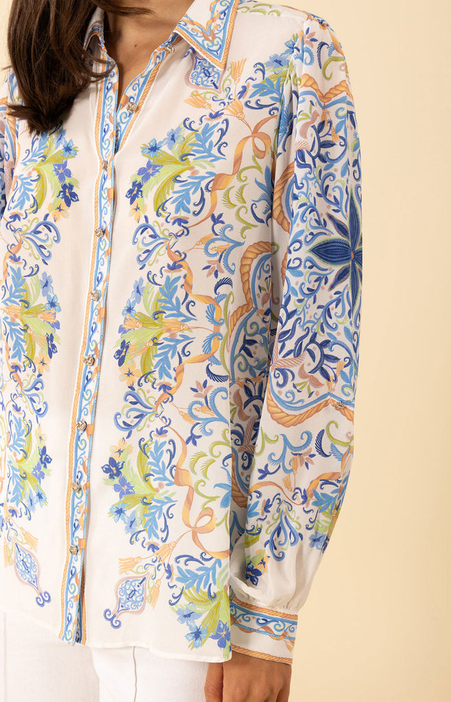 Kinslee Silk Top