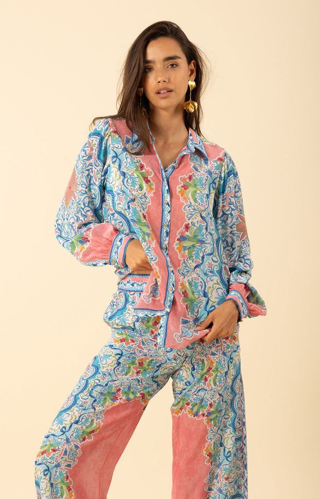 Kinslee Silk Top