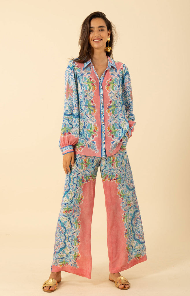 Kinslee Silk Top