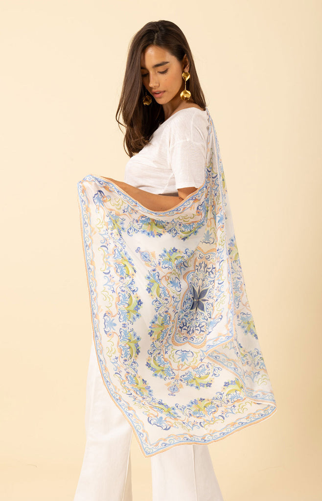 Jaylah Silk Scarf