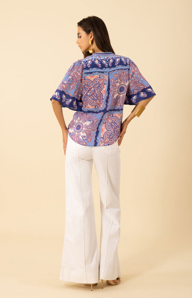 Novah Silk Top