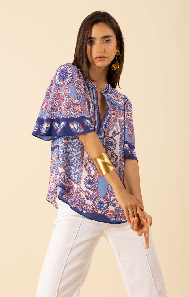 Novah Silk Top