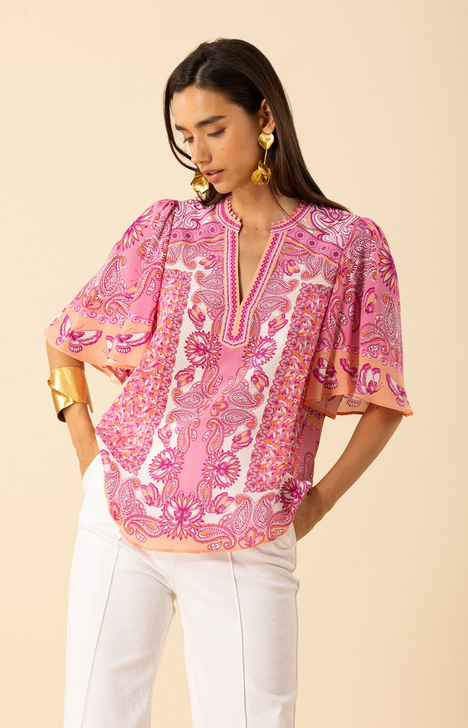 Novah Silk Top