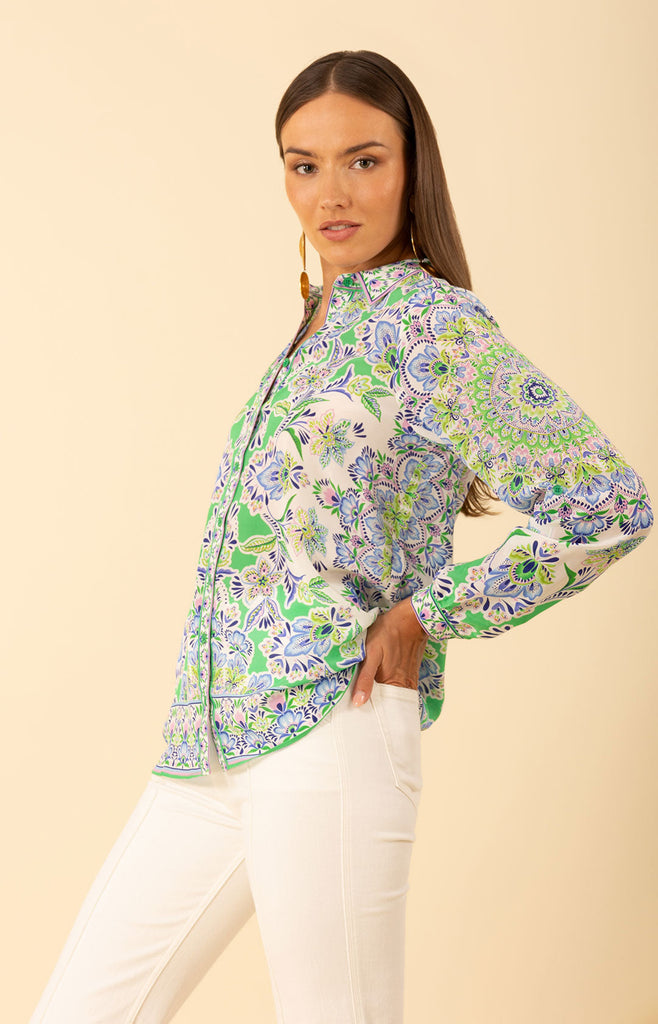 Azariah Silk Top