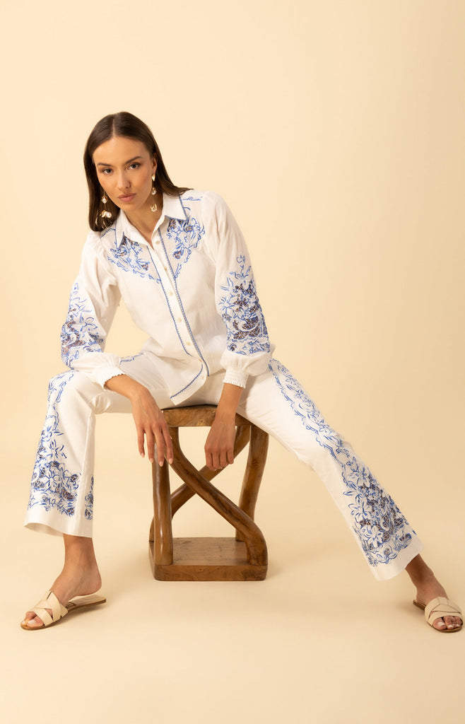 Jianna Embroidered Top