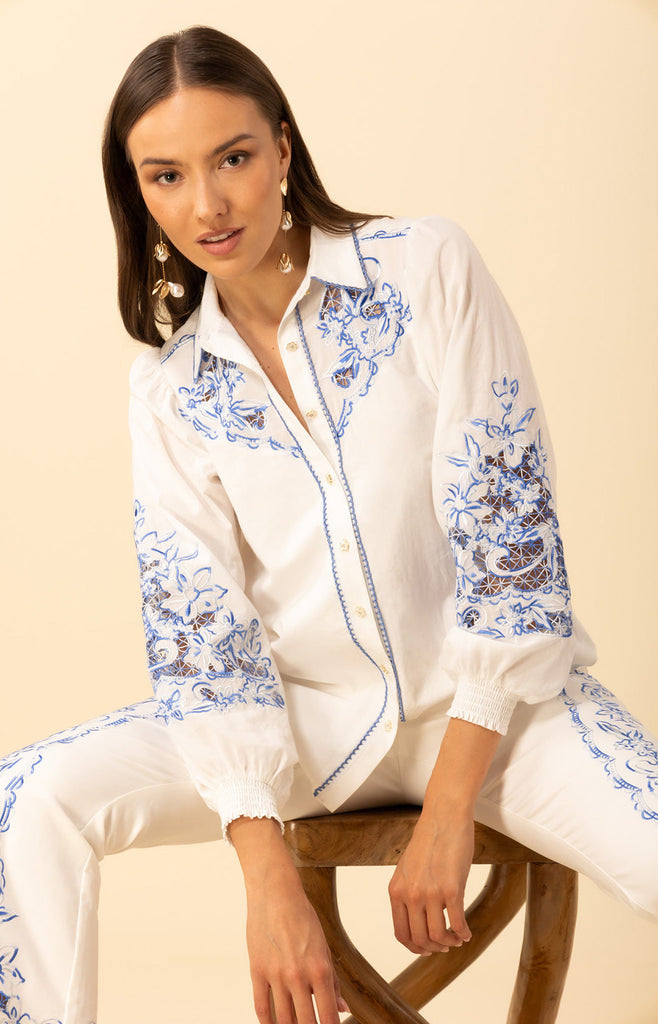 Jianna Embroidered Top