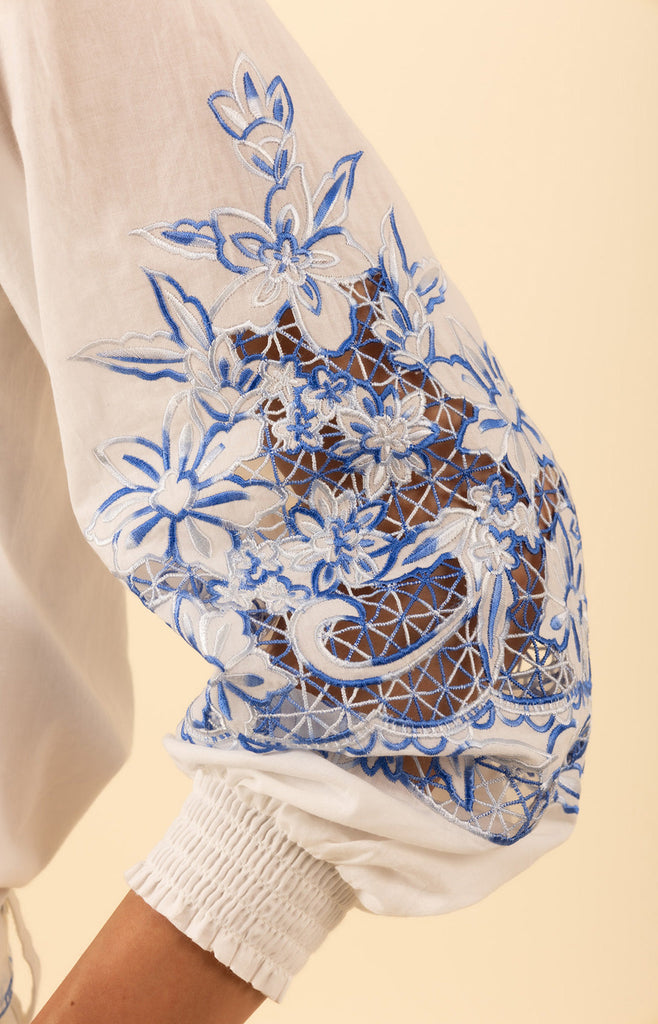 Jianna Embroidered Top