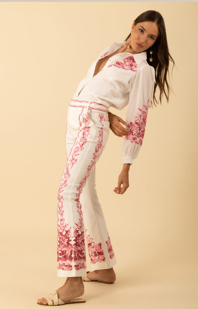 Jianna Embroidered Top