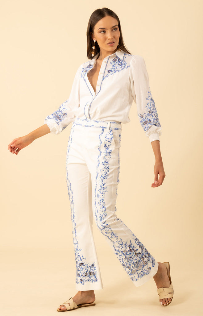Kai Embroidery Pant