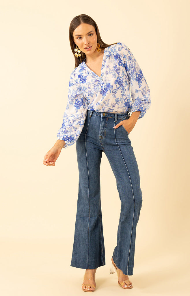 Elliot Voile Top