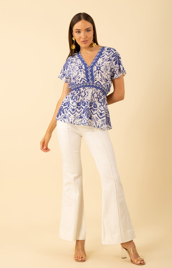 Persephone Silk Top